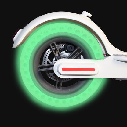 M0137 For Xiaomi Mijia M365 Electric Scooter Accessories 8.5 inch Shock-absorbing Pattern Honeycomb Solid Tire Fluorescent Tire, Fluorescent Green, Fluorescent Blue