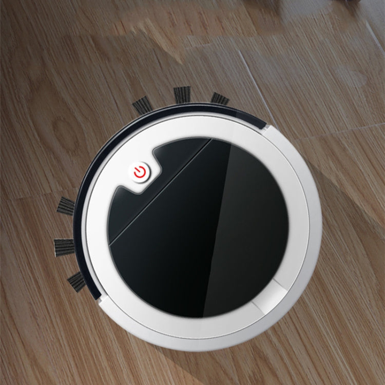 Home Smart Sweeping Robot Planning Route Remote Control Large Suction Cleaner Sweeper, White Black, Red Black