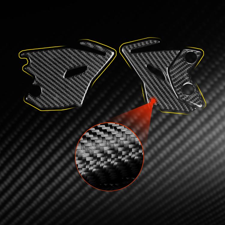 For 2024-2025 Kawasaki Z650 3pcs /Set Footrest Decoration Stickers