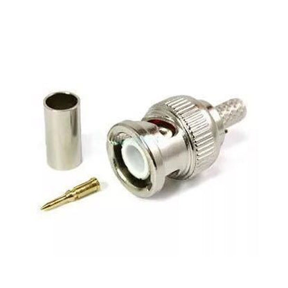 5pcs Cold Pressed BNC Plug Wiring Head, 58, 59, 60