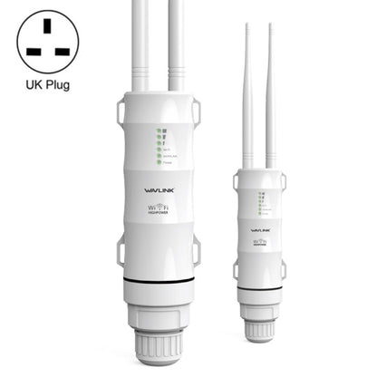 WAVLINK AC600 AP 2.4G/5G Dual Frequency Outdoor High Power Repeater, EU Plug, US Plug, UK Plug