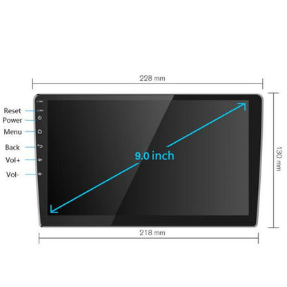 Universal Machine Android Smart Navigation Car Navigation DVD Reversing Video Integrated Machine, 9inch 1+16G Standard, 9inch 2+16G Standard, 9inch 2+32G Standard, 10inch 1+16G Standard, 10inch 2+16G Standard, 9inch 1+16G Standard+4 Lights Camera