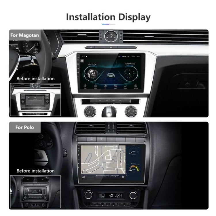 Universal Machine Android Smart Navigation Car Navigation DVD Reversing Video Integrated Machine, 9inch 1+16G Standard, 9inch 2+16G Standard, 9inch 2+32G Standard, 10inch 1+16G Standard, 10inch 2+16G Standard, 9inch 1+16G Standard+4 Lights Camera