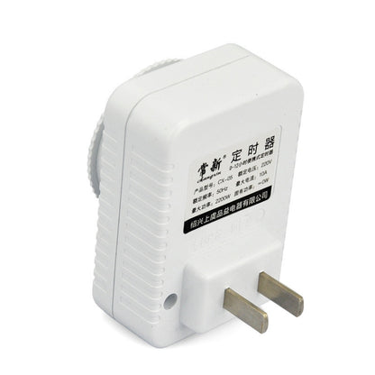 2 PCS ChangXin Electric Vehicle Timer Charger Mechanical Timer Socket Countdown Off Timer Socket, CX-05 220V, CX-05 110V
