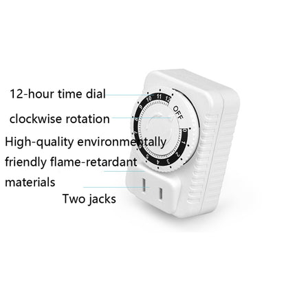2 PCS ChangXin Electric Vehicle Timer Charger Mechanical Timer Socket Countdown Off Timer Socket, CX-05 220V, CX-05 110V