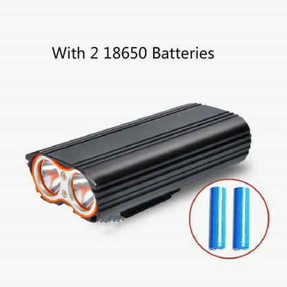 Bicycle Front Light USB Charging T6 Cycling Light Waterproof Mountain Bike Light, Waterproof Bike Light