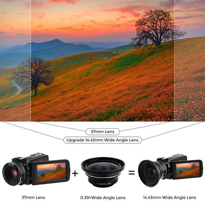 72mm 2 in 1 0.39X Wide Angle Lens + Macro Lens, 72mm