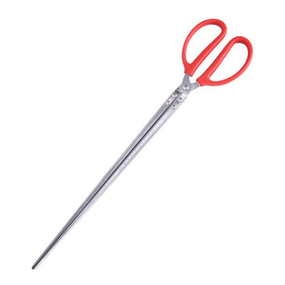 Rice Eel Clip Lobster Tongs Rice Eel Clip Crab Loach Pliers Fish Control Garbage Clip, 52cm Straight, 38cm Elbow, 52cm Elbow