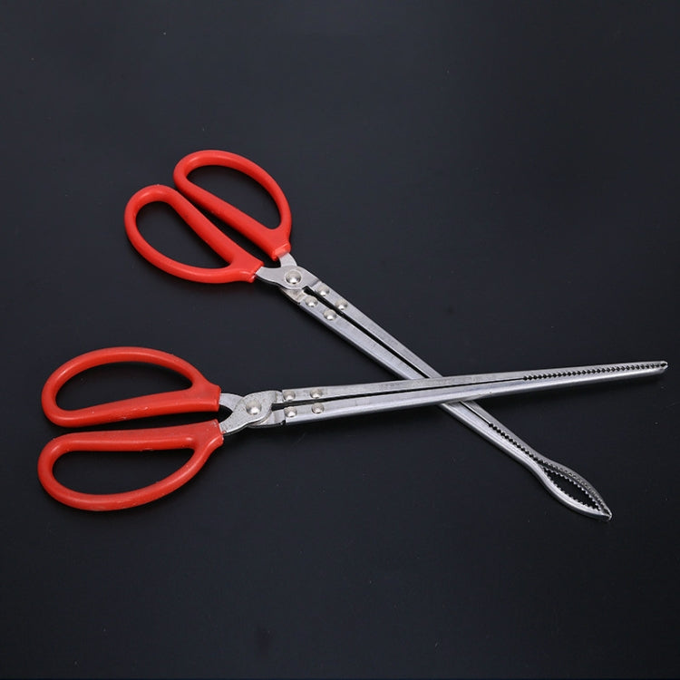 Rice Eel Clip Lobster Tongs Rice Eel Clip Crab Loach Pliers Fish Control Garbage Clip, 52cm Straight, 38cm Elbow, 52cm Elbow