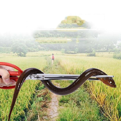 Rice Eel Clip Lobster Tongs Rice Eel Clip Crab Loach Pliers Fish Control Garbage Clip, 52cm Straight, 38cm Elbow, 52cm Elbow
