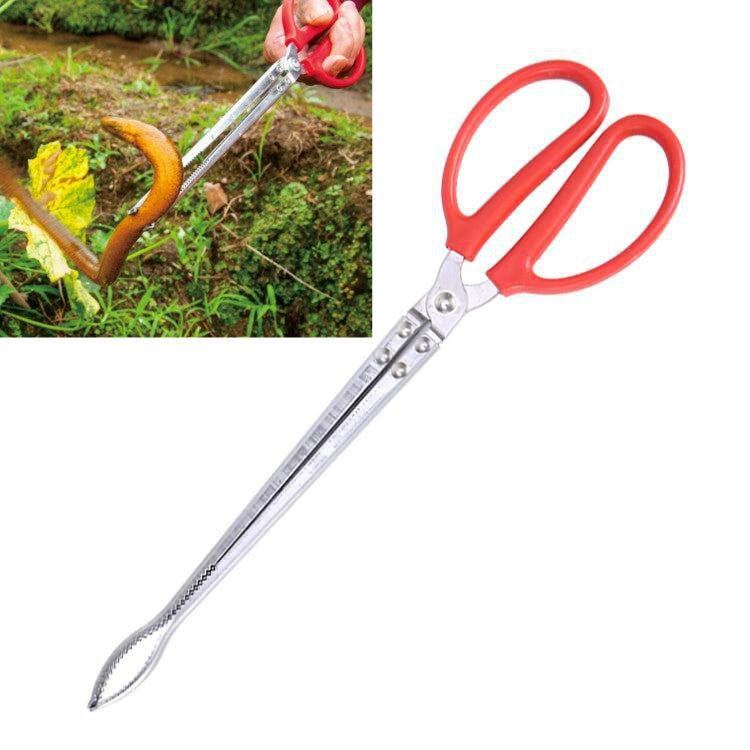 Rice Eel Clip Lobster Tongs Rice Eel Clip Crab Loach Pliers Fish Control Garbage Clip, 52cm Straight, 38cm Elbow, 52cm Elbow