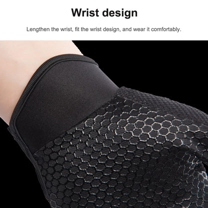 HSLEJP Outdoor Sports Breathable Touch Screen Antiskid Cycling Full Finger Gloves, M, L