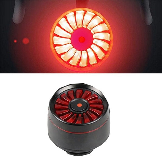 Bicycle Smart Sensor Brake Light USB Tail Light Warning Light, Black, Red, Blue, Titanium, Silver