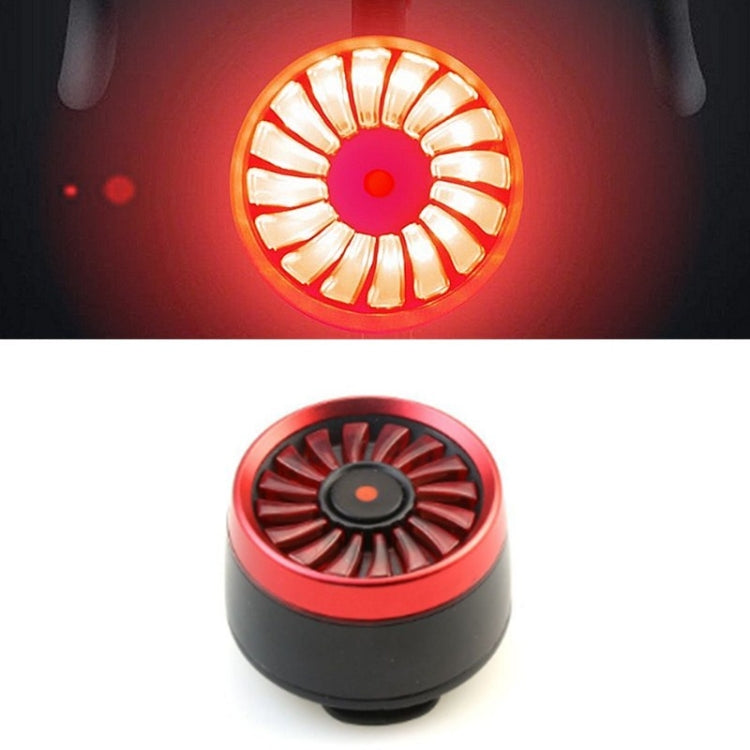 Bicycle Smart Sensor Brake Light USB Tail Light Warning Light, Black, Red, Blue, Titanium, Silver