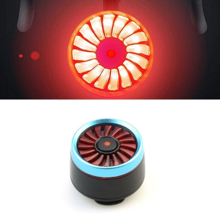 Bicycle Smart Sensor Brake Light USB Tail Light Warning Light, Black, Red, Blue, Titanium, Silver