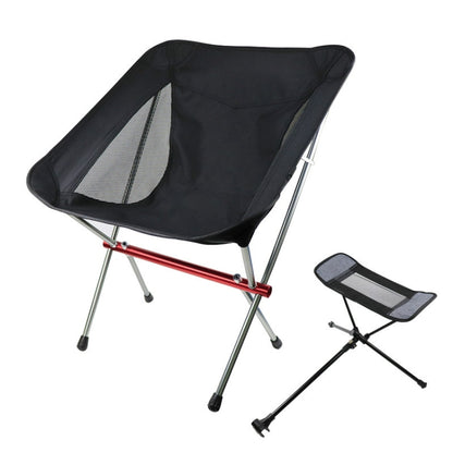Outdoor Beach Chair Aluminum Alloy Ultra Light Camping Barbecue Fishing Portable Folding Back Chair, Outdoor Beach Chair