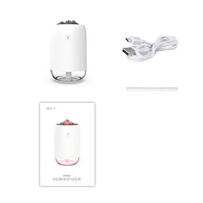 Car Portable Humidifier Household Night Light USB Spray Instrument Disinfection Aroma Diffuser, Car Humidifier Pearl White, Car Humidifier Turquoise, Car Humidifier Pink