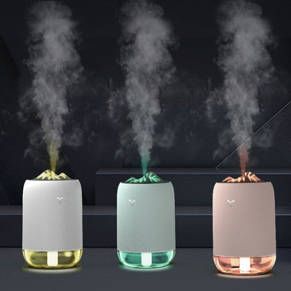 Car Portable Humidifier Household Night Light USB Spray Instrument Disinfection Aroma Diffuser, Car Humidifier Pearl White, Car Humidifier Turquoise, Car Humidifier Pink
