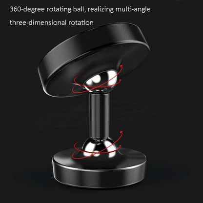 Car Phone Holder Alloy Magnetic Universal Dual Ball Rotating Car Phone Holder,, Matte Black, Frosted Silver, Matte Red, Luminous Black, Luminous Silver, Luminous Red, Golden (Single Ball), Black (Single Ball), Silver (Single Ball)