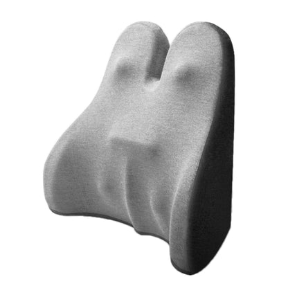 Car Seat Lumbar Support Cushion Memory Foam Office Lumbar Cushion, Bandage