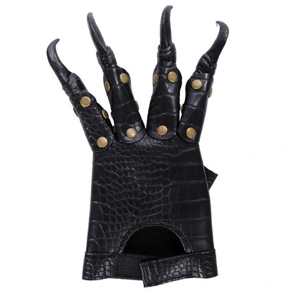 Halloween Carnival Ball Props Accessories Cosplay Dress Up Gloves Dragon Claw, Dragon Claw Gloves