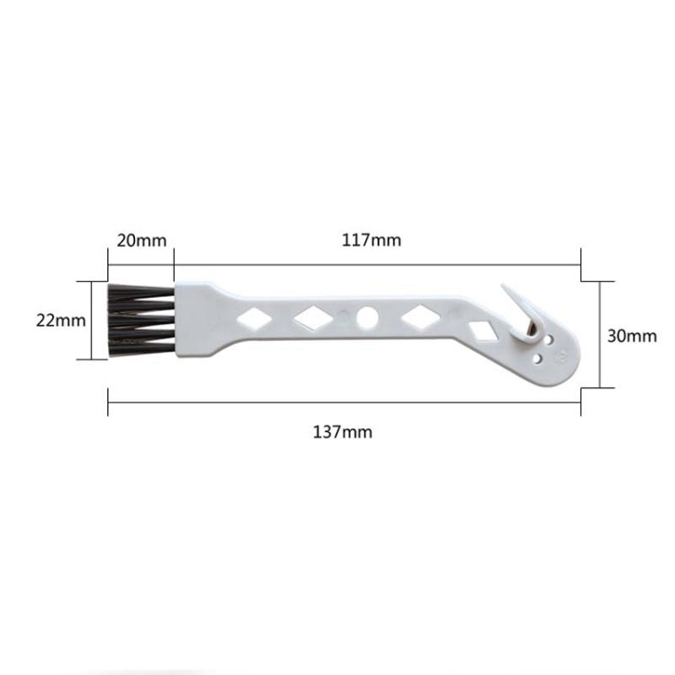 20 PCS Sweeping Robot Cleaning Small Brush for Bissell Vacuum Cleaner, Small Brush White, Small Brush Yellow, Small Brush Green