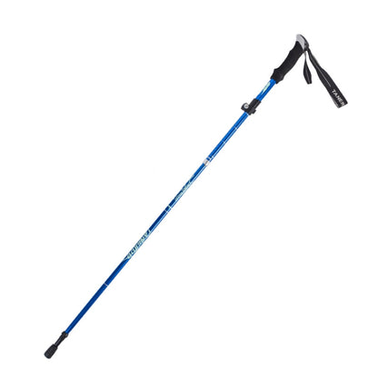 TANERDD TR-D0001 Trekking Poles Aluminum Alloy Folding Outdoor Handrails Trekking Walking Sticks, TR-D0001 Short (Red), TR-D0001 Short (Blue), TR-D0001 Short (Sky Blue), TR-D0001 Short (Purple), TR-D0001 Short (Black), TR-D0001 Short (Green)