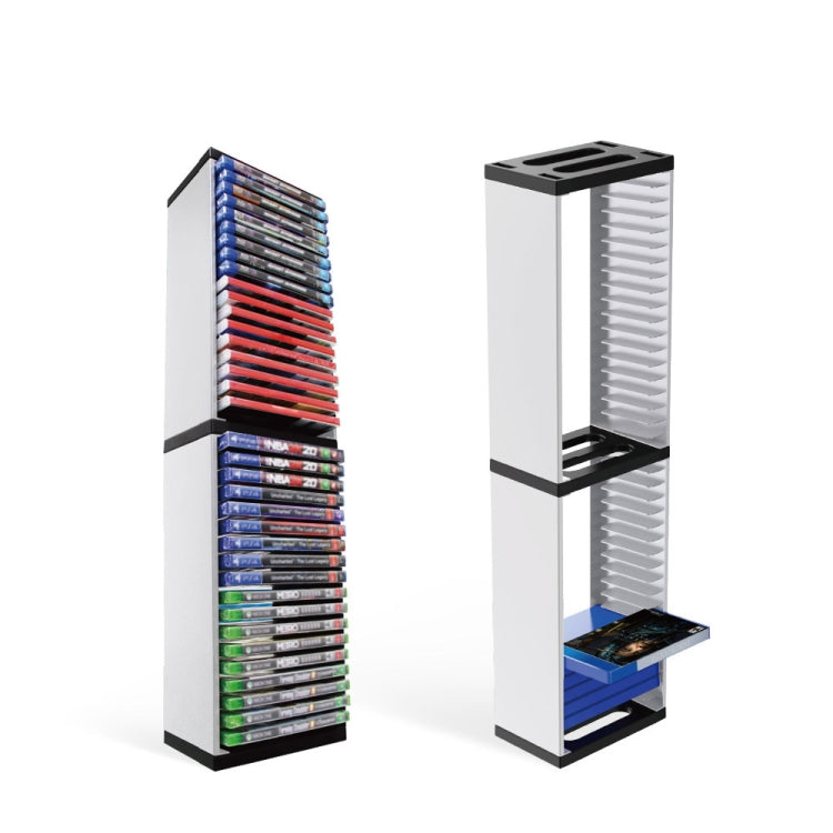Console Game Cd Storage Rack Can Accommodate 36 Double-Layer Disc Racks For PS5, TP5-0519
