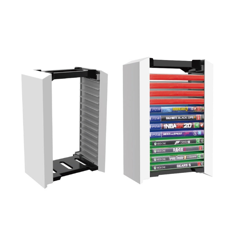 Console Game Cd Storage Rack Can Accommodate 12 Double-Layer Disc Racks For PS5, TP5-0520