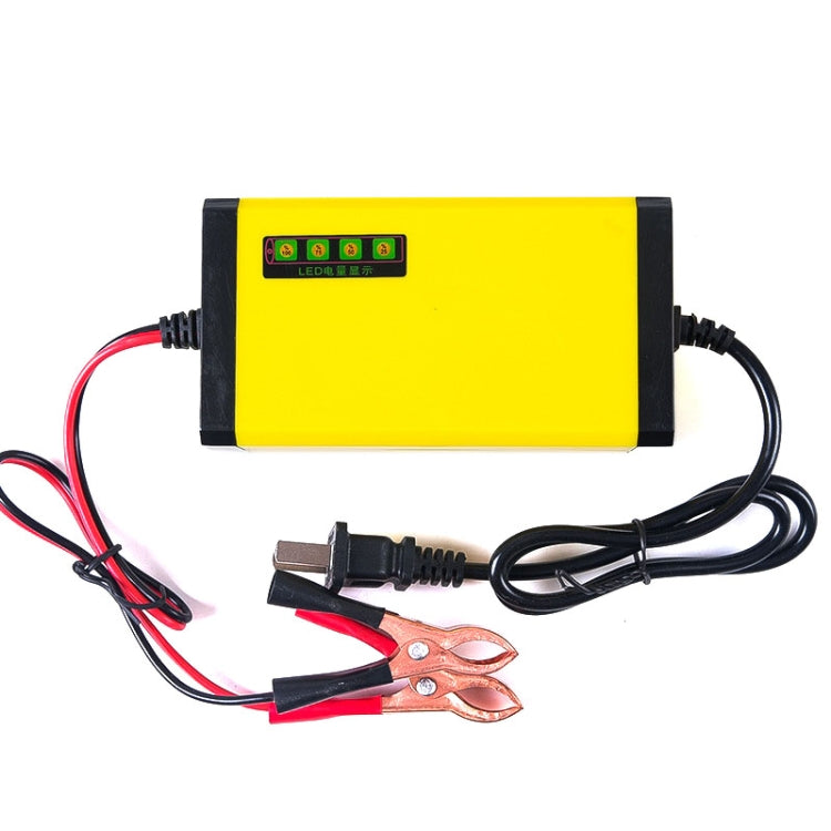 12V Motorcycle Battery Charger Smart Repair Full Automatic Stop Charger,CN Plug, Automatic Stop Charger