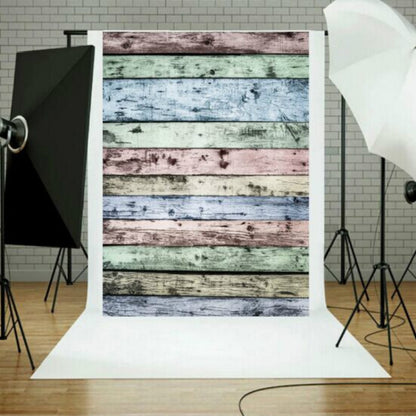 Photo Studio Prop Wood Grain Background Cloth, 1.5m x 2.1m