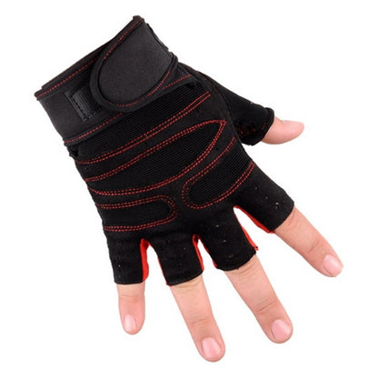 Gym Gloves Heavyweight Sports Exercise Weight Lifting Gloves Body Building Training Sport Fitness Gloves, M, L, XL