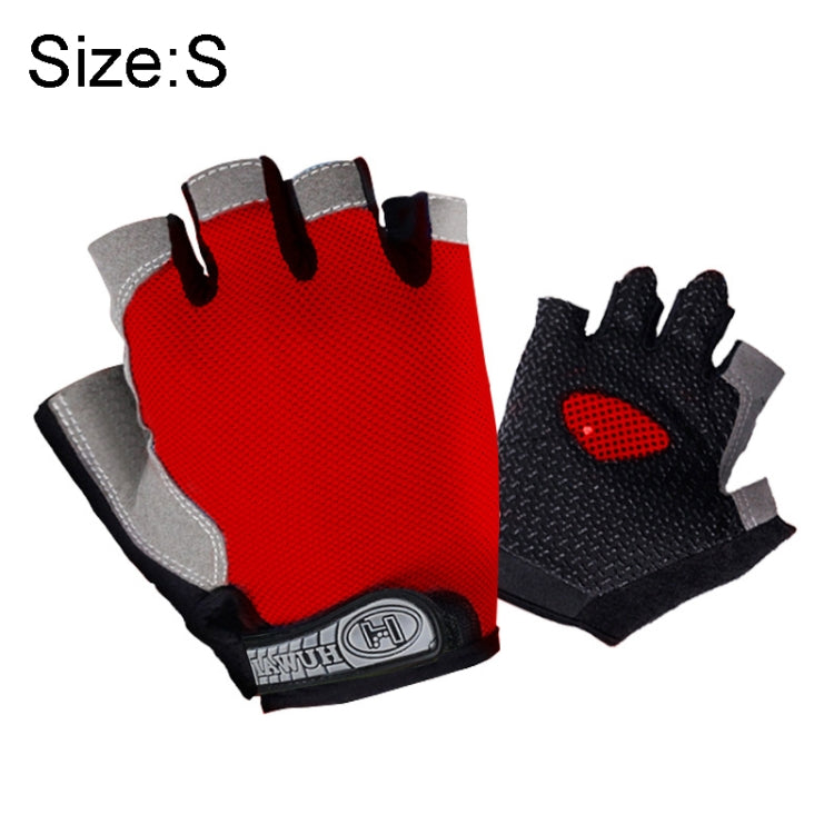 Summer Men Women Fitness Gloves Gym Weight Lifting Cycling Yoga Training Thin Breathable Antiskid Half Finger Gloves, L, S, XL, M