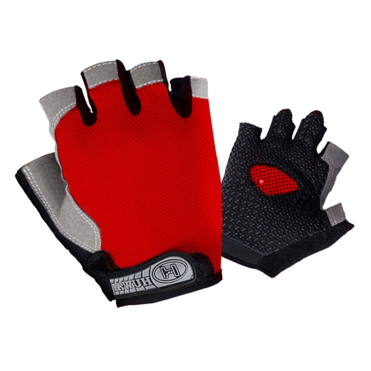 Summer Men Women Fitness Gloves Gym Weight Lifting Cycling Yoga Training Thin Breathable Antiskid Half Finger Gloves, L, S, XL, M