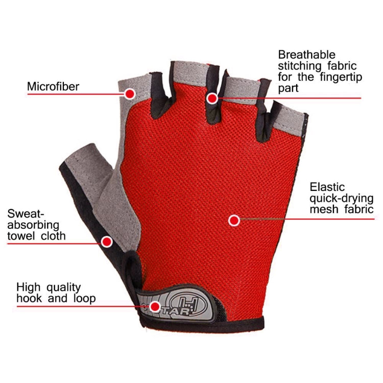Summer Men Women Fitness Gloves Gym Weight Lifting Cycling Yoga Training Thin Breathable Antiskid Half Finger Gloves, L, S, XL, M