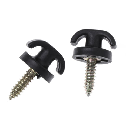 2 PCS Universal Car Trunk Original Hook Flat Type Vertical Luggage Net Hook Link, Luggage Net Hook Link