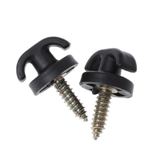 2 PCS Universal Car Trunk Original Hook Flat Type Vertical Luggage Net Hook Link, Luggage Net Hook Link