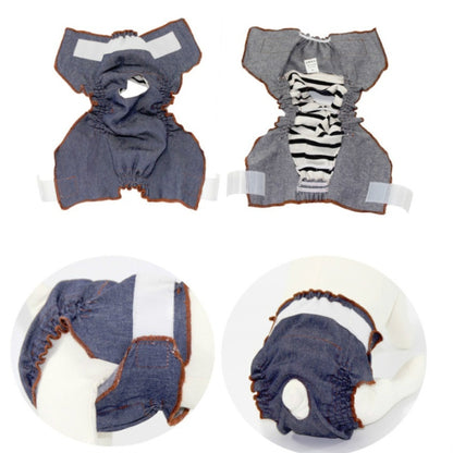 Anti-sorrow Female Dog Physiological Pants Urine-proof And Wet Pet Leak-proof Underwear, S, M, L, XL