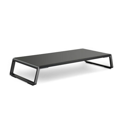 Monitor Stand Riser with Metal Feet for iMac MacBook LCD Display Printer, Lapdesk Tabletop Organizer Sturdy Platform Save Space