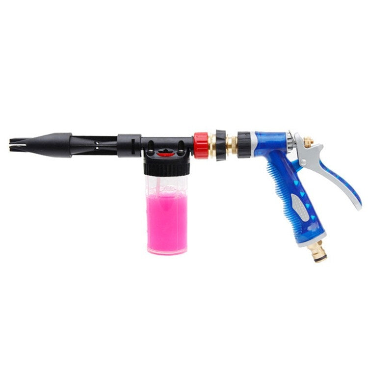 Foam Pot Car Wash Water Gun Garden Water Gun High Pressure Lengthened Foam Spray Gun, Foam Spray Gun