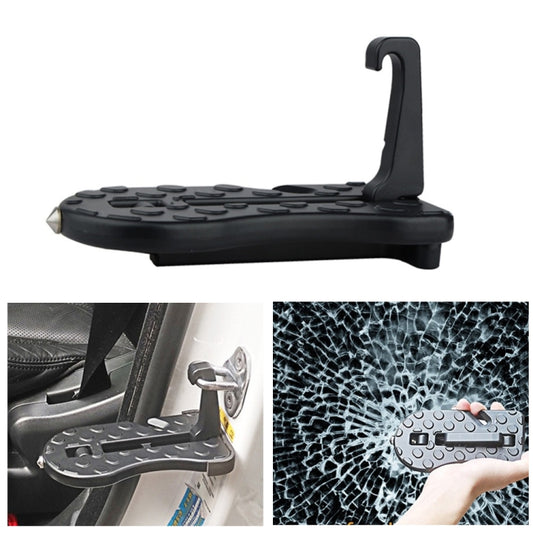 Car Doorstep Vehicle Rooftop Roof Rack Assistance Easy Install The Door Step Hooked On Car Truck SUV Portable Safety Hammer, Vehicle Rooftop Rack