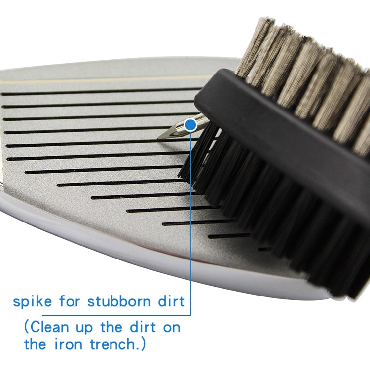 Golf Club Brush Ball Slot Cleaning Brush Cleaning Set, ZY-0021  Brush Blue, ZY-0021 Brush Black, ZY-0021 Brush Green, ZY-0021 Brush Red, ZY-0021 Brush Orange