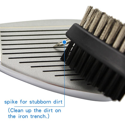 Golf Club Brush Ball Slot Cleaning Brush Cleaning Set, ZY-0021  Brush Blue, ZY-0021 Brush Black, ZY-0021 Brush Green, ZY-0021 Brush Red, ZY-0021 Brush Orange