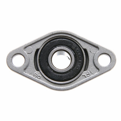 2pcs Diamond Bearing Housing Zinc Alloy Miniature Housing Bearing 3D Printer Accessories Universal, KFL08 (inner diameter 8), KFL000 (inner diameter 10), KFL001 (inner diameter 12)