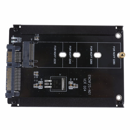 Metal Case CYB + M Socket 2 M.2 NGFF (SATA) SSD to 2.5 SATA Adapter for 2230/2242/2260/2280mm M2 NGFF SSD Solid State Hard Drive