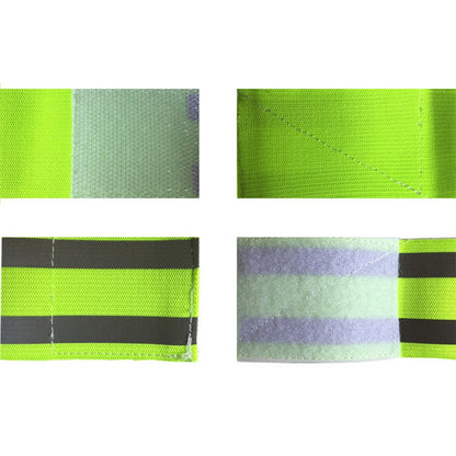 Reflective Band High Visibility Elastic Wristbands Outdoor Sports Running Cycling Night WarningWrist Band, Green, Blue, Pink, Orange