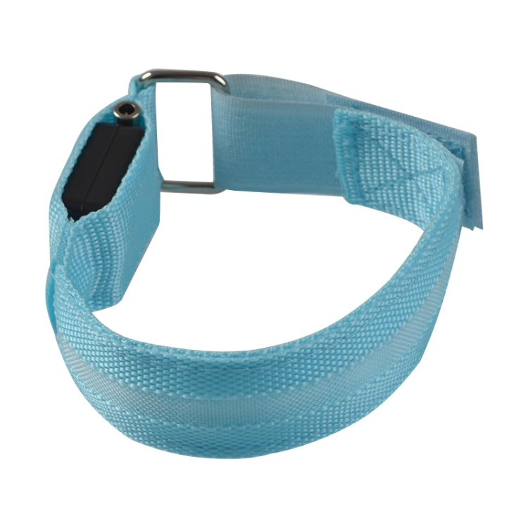 Nylon Night Sports LED Light Armband Light Bracelet, Battery Version Blue, USB Charging Version Blue, Battery Version White, USB Charging Version White, Battery Version Red, USB Charging Version Red, Battery Version Green, USB Charging Version Green