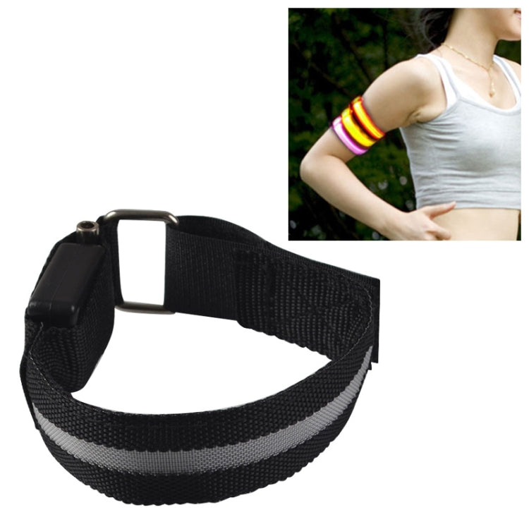 Nylon Night Sports LED Light Armband Light Bracelet, Battery Version Blue, USB Charging Version Blue, Battery Version White, USB Charging Version White, Battery Version Red, USB Charging Version Red, Battery Version Green, USB Charging Version Green