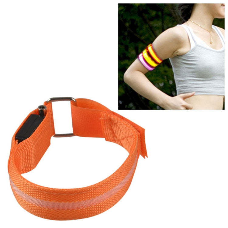 Nylon Night Sports LED Light Armband Light Bracelet, Battery Version Blue, USB Charging Version Blue, Battery Version White, USB Charging Version White, Battery Version Red, USB Charging Version Red, Battery Version Green, USB Charging Version Green