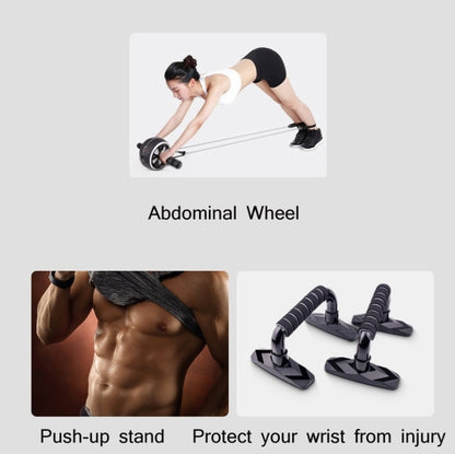 6 In 1 Abdominal Wheel Set Home Fitness Equipment Specifications:, 6 In 1